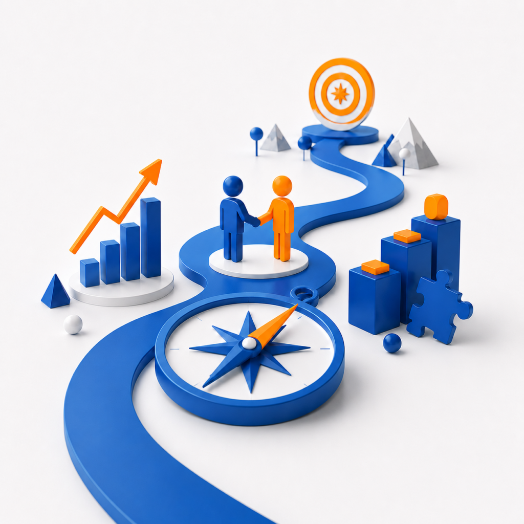 MarktPfad Beratung von der Idee zum Markt mit Strategie, Partnerschaft und Ziel